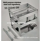 Kitchen Rack Vitco SS 20740 SM Multipurpose Stainless Steel Rack New 1