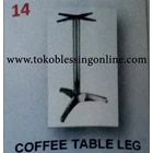 Table Leg B 605 Chrome 1