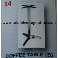 Table Leg B 605 Chrome