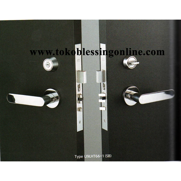 Handle pintu Miwa Lock type U9LHT66-1 SB