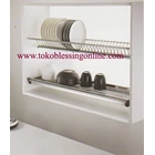 plate and bowl rack stainless SC 700 mm 1