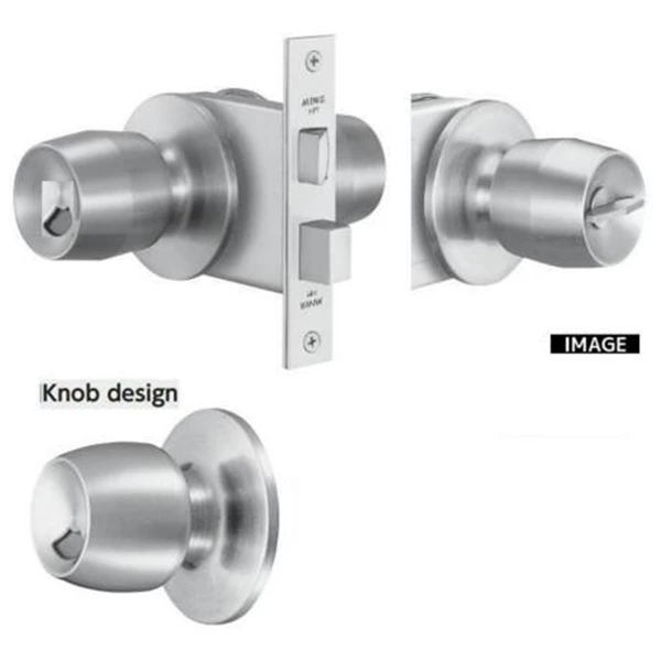 Door Knob Handle Miwa Lock U9-145-HMW-8 100/35 ST+emergency