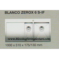 KITCHEN SINK BLANCO ZEROX 6 S-IF STAINLESS STEEL 