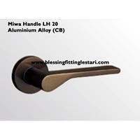 Miwa Lock Handle LH 20 Alluminium Alloy (CB)