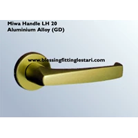 Handle Pintu Miwa Lock LH 20 Aluminium Alloy (GD)