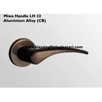 Miwa Lock Handle Door LH 22 Aluminium Alloy (CB)