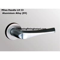Miwa Lock Handle door LH 23 Aluminium Alloy (SV)