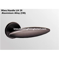 Miwa Lock Handle door LH 29 Aluminium Alloy (CB)