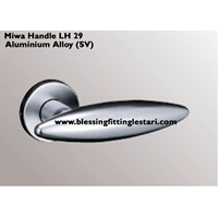 Miwa Lock Handle door LH 29 Aluminium Alloy (SV)